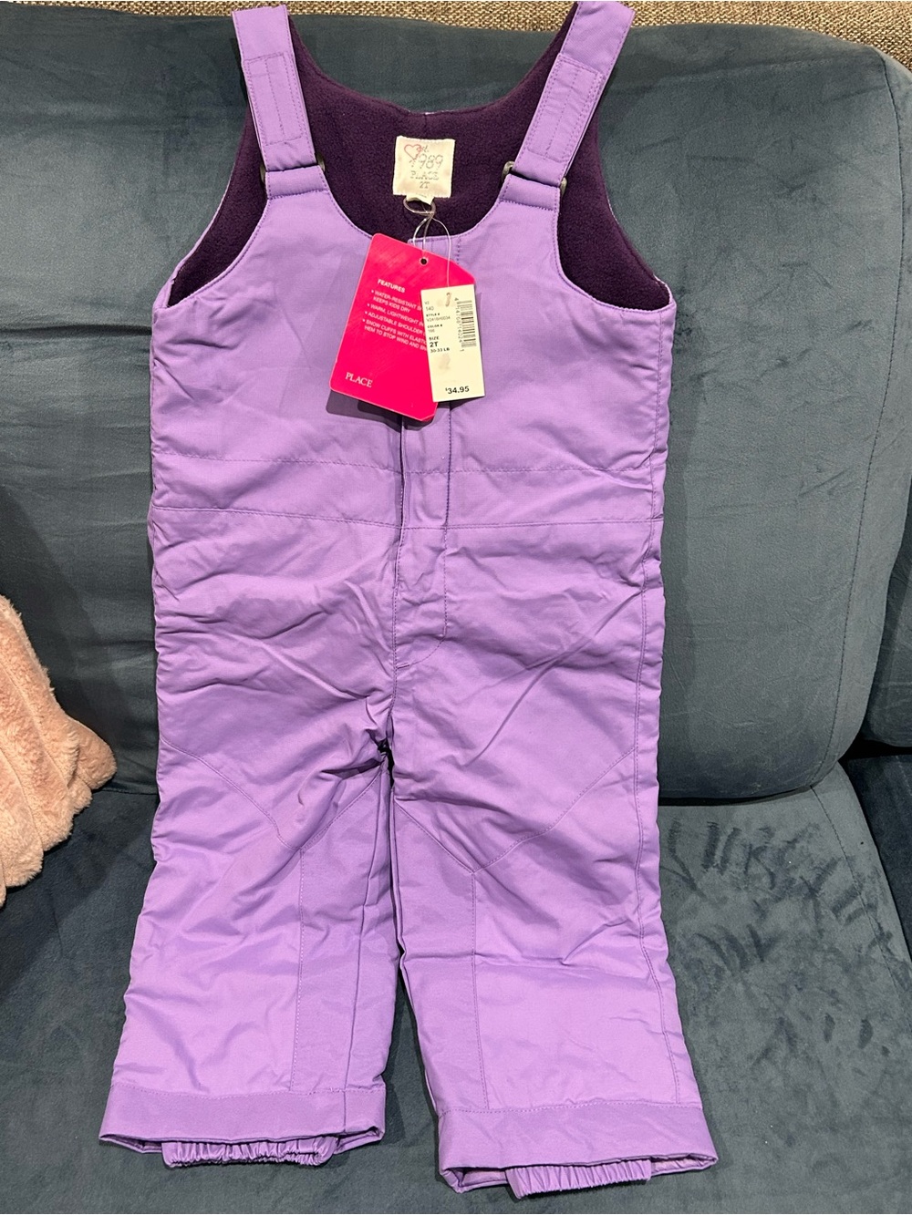 The Children's Place Toddler Snow Bib Overalls